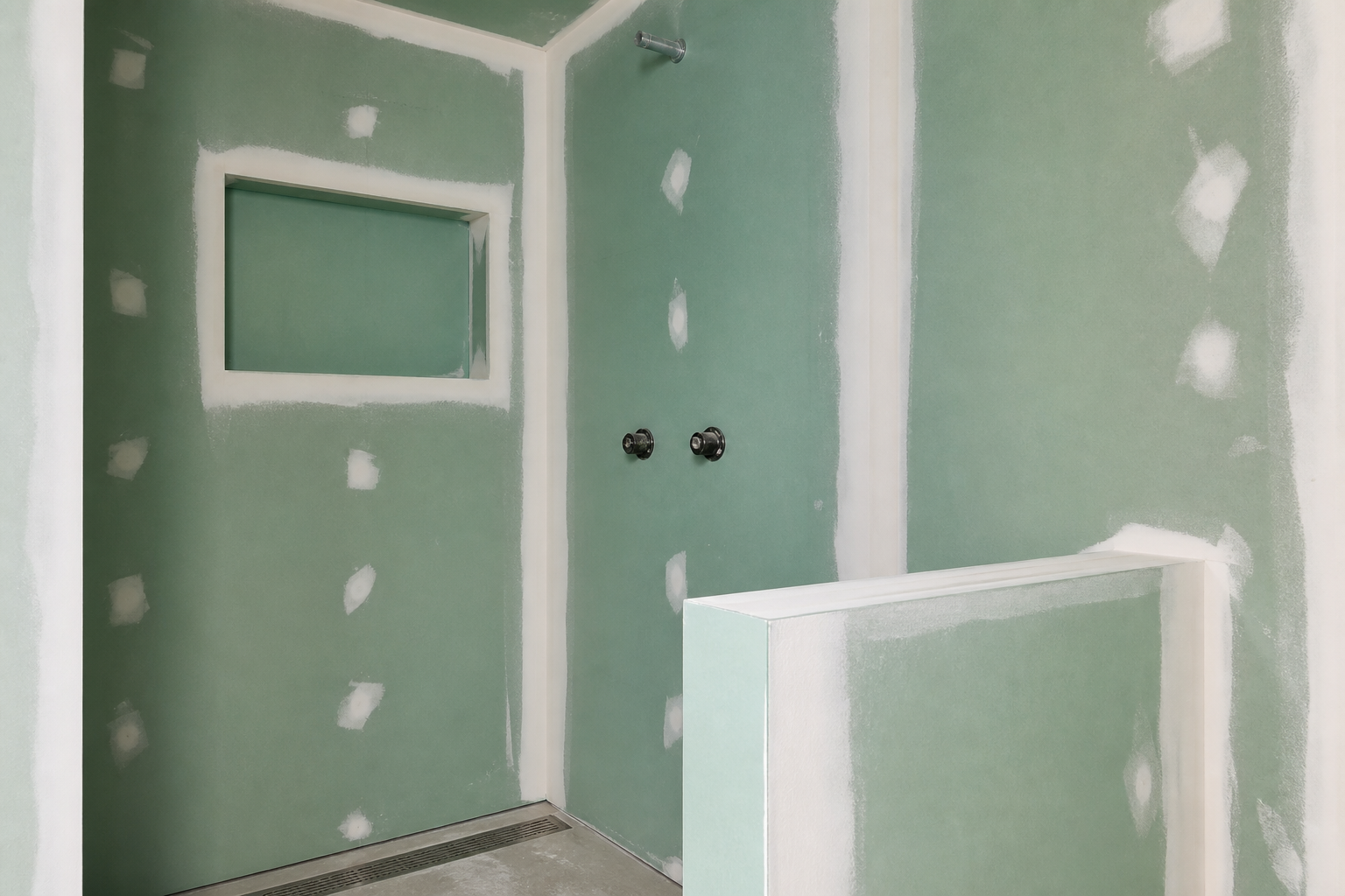 Wet area board installation