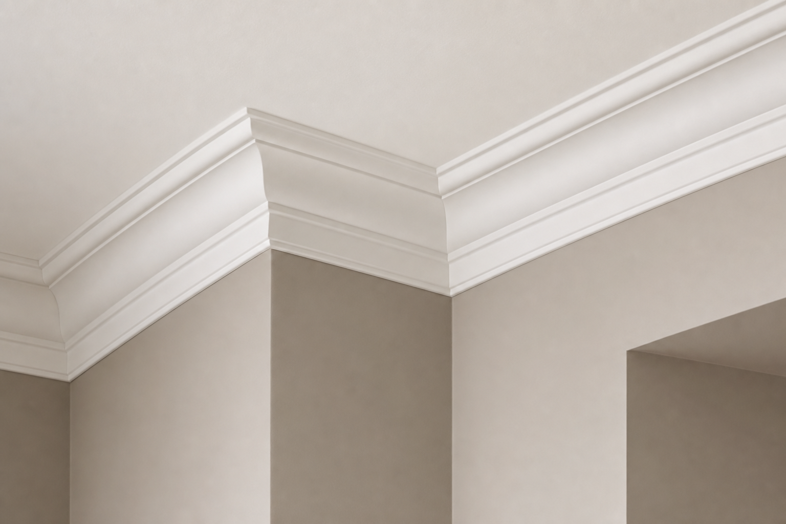 Cornice and ceiling junction