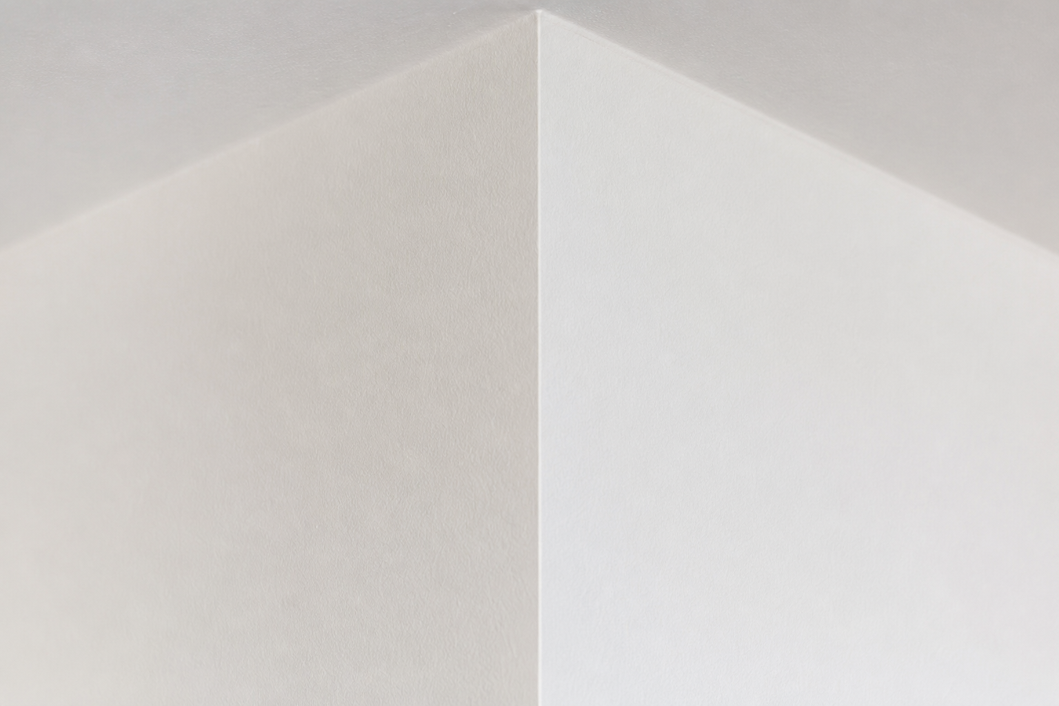 New home plasterboard corner detail